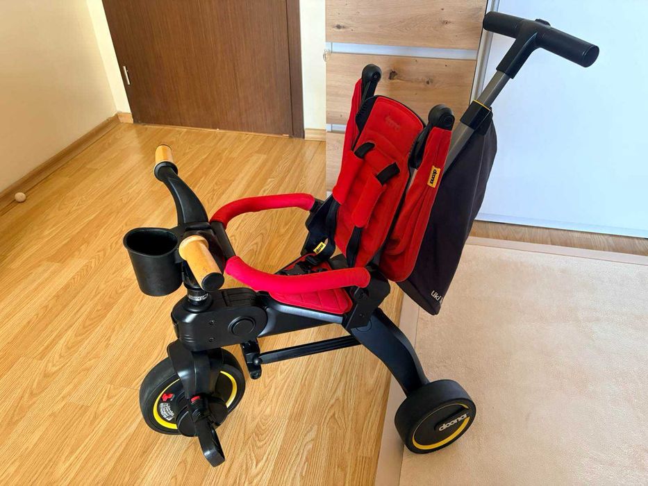 Сгъваема триколка Doona Liki S5 червена