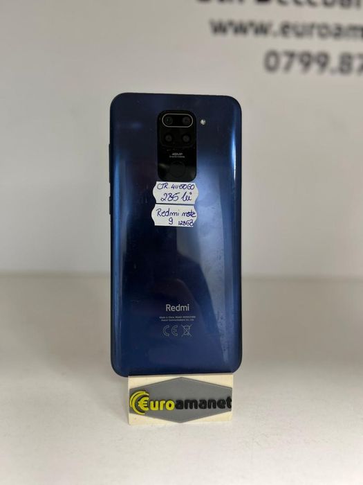 Telefon mobil Xiaomi Redmi Note 9, Dual SIM, 128GB -D-