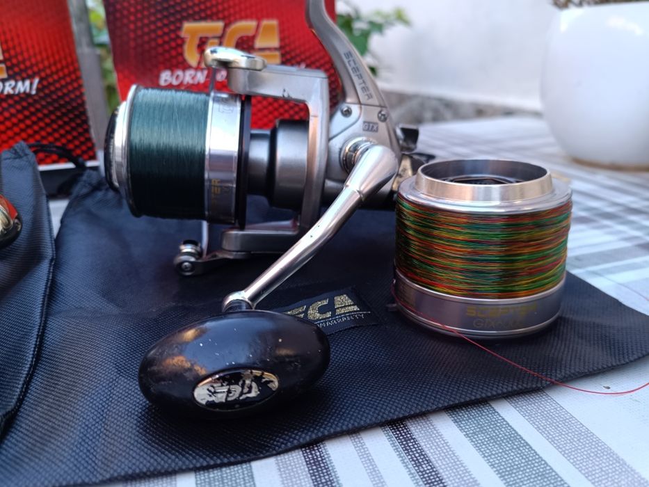 Продавам 4бр шаранджийски макари Tica Scepter GTX