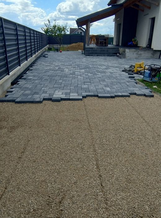 Montaj pavele si bordura