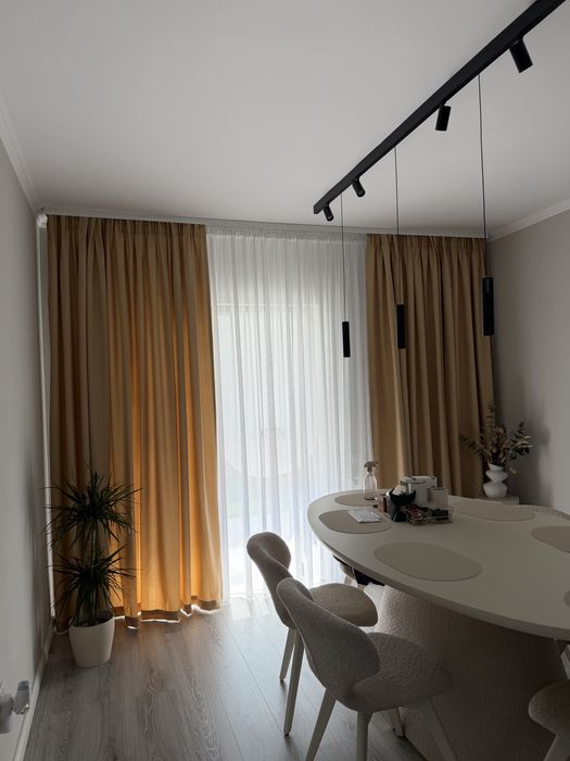 Draperii pe sina