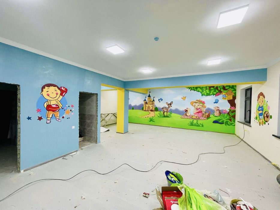 Devorlarga Rasm chizamiz