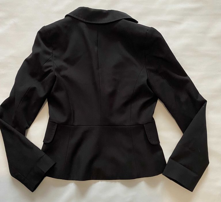 Costum dama, Mango, 36, negru, fusta/ sacou