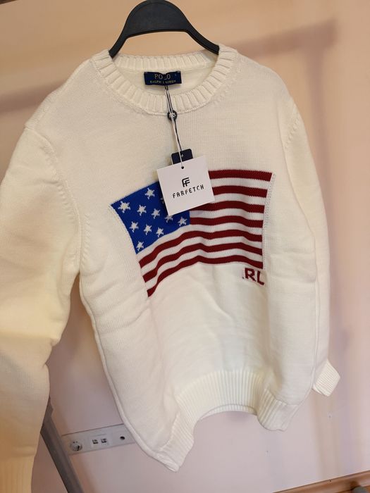 Пуловер Ralph Lauren американското знаме