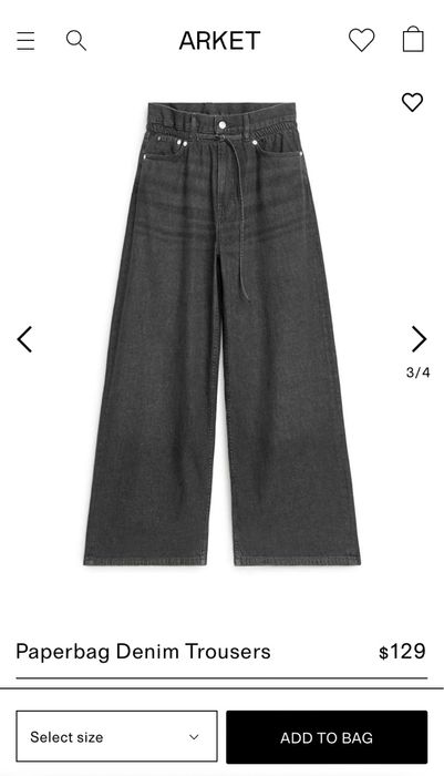 Джинсы Arket размер 42