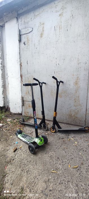 Продам самокаты, три штуки.