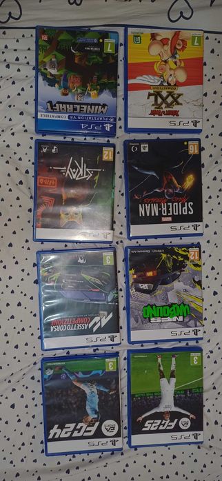 Игри за PlayStation 5, PS5 - различни видове и една за PS4, като може да се играе играе PS5.