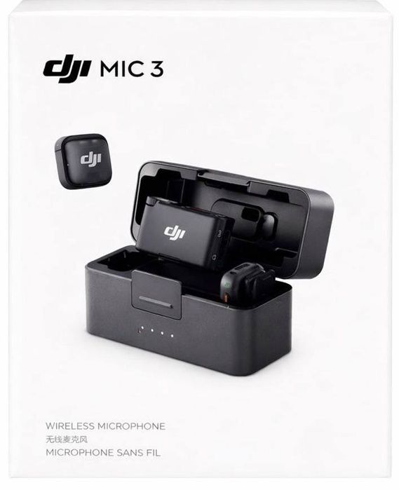 DJI MIC 3. Универсал микрафон.Петличка. Petlichka mikrafon