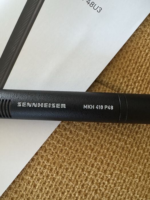 НОВ! Sennheiser MKH 416-P48U3 Shotgun Microphone