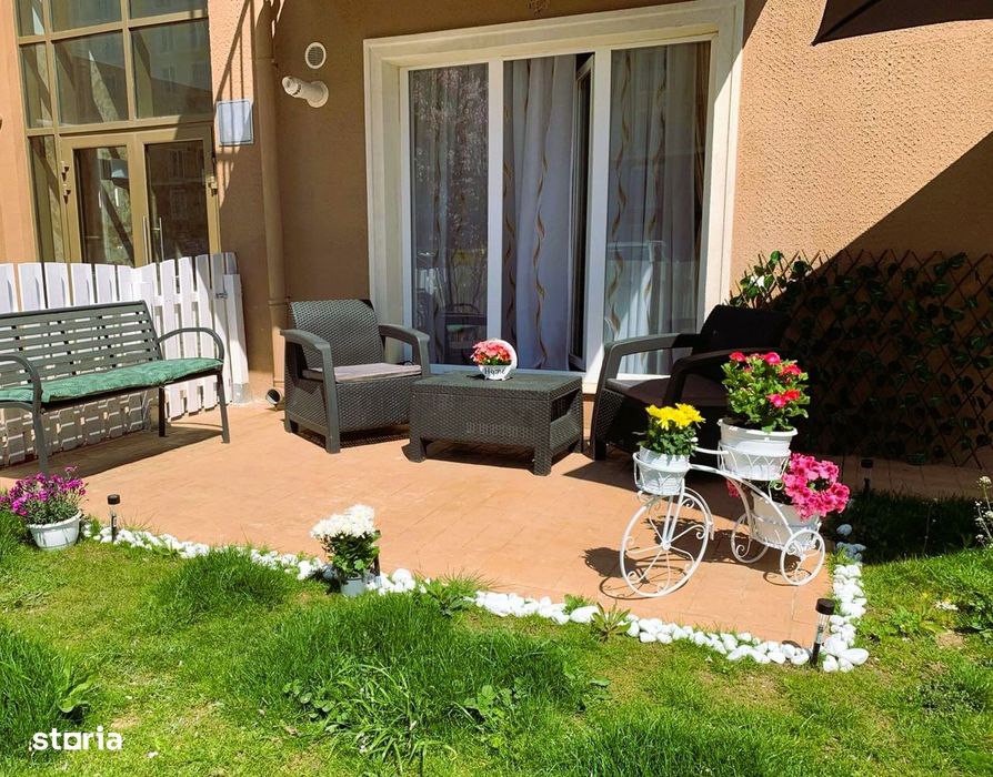 COSMOPOLIS - Apartament 2 camere, parter, mobilat si utilat