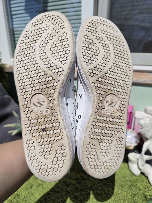 Adidas кожени кецове с букви N38