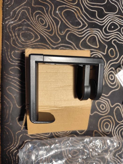 Suport casti pentru birou – negru