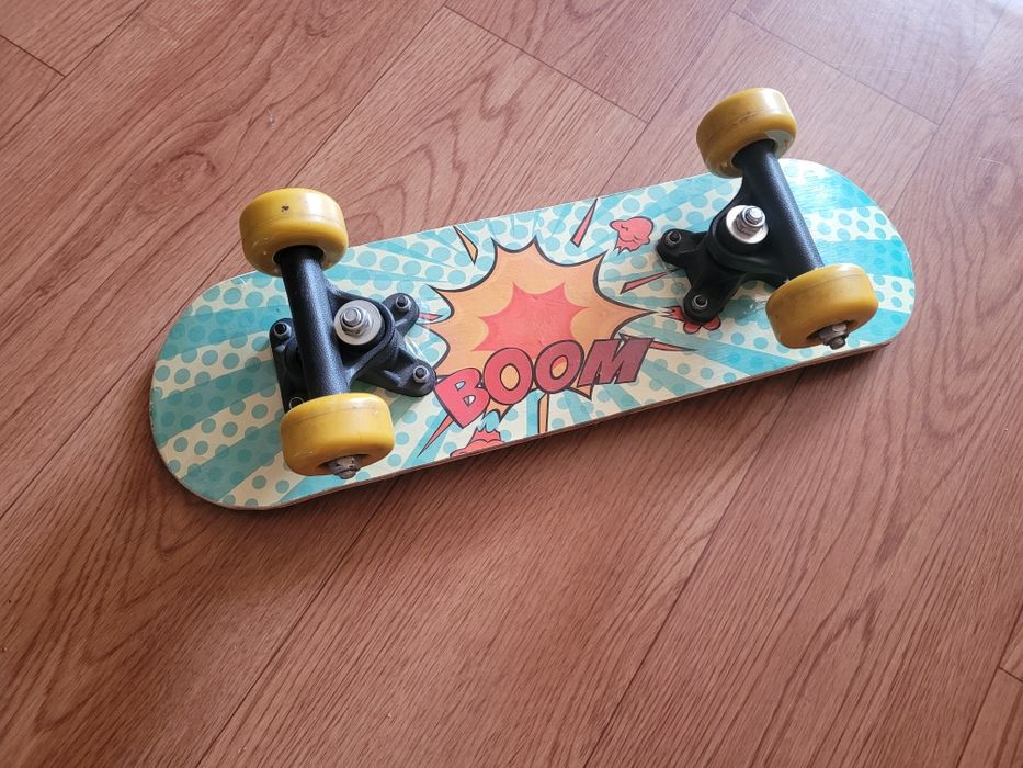 Скейтборд деревянный детский