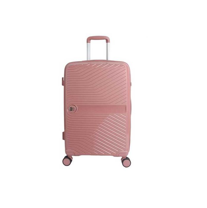Куфар с колелца Mercado Тrade, 58л., Розов
