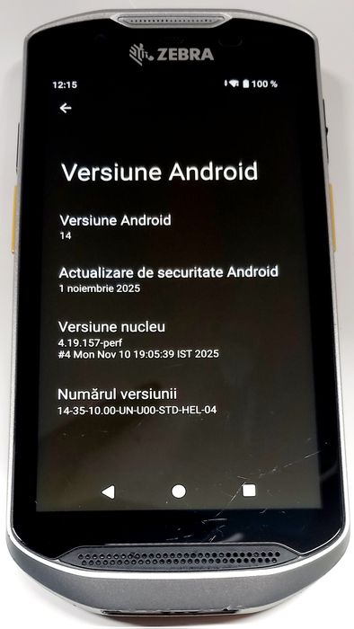 Scaner coduri de bare Zebra TC52x / TC520K-1XFMU6P-A6 - 2 acumulatori