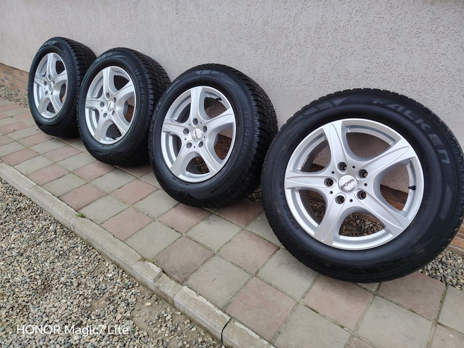 Jante aliaj 5x127 R17 Fiat Freemont Jeep Chrysler Lancia Dodge+anvelope iarna 225/65r17