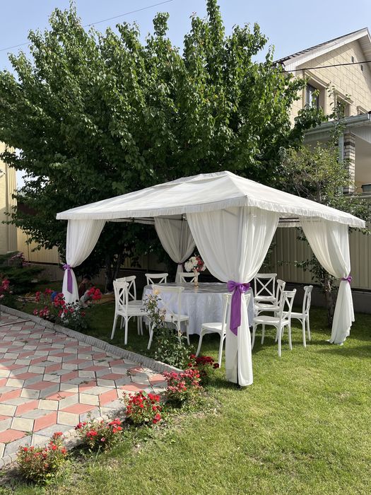 Шатры, столы, стулья