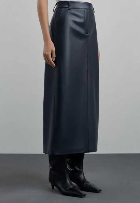 Кожаная юбка Zarina