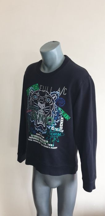 Kenzo Paris Limited Edition Embroidered / L ОРИГИНАЛ! Мъжка Блуза!