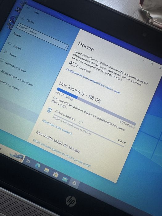 Laptop Hp i5 generatie 7 ssd 128