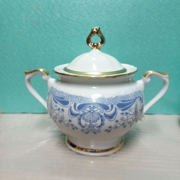 Сервиз за чай / кафе с 15 части, Български порцелан от ИЗИДА