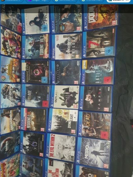 Vand colectie jocuri PS4 Play Station ps4