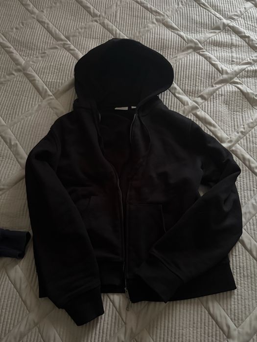 кофта, зипка Zara origin в черном цветн