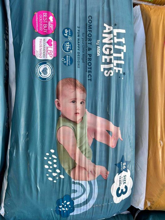 Памперси внос от Англия