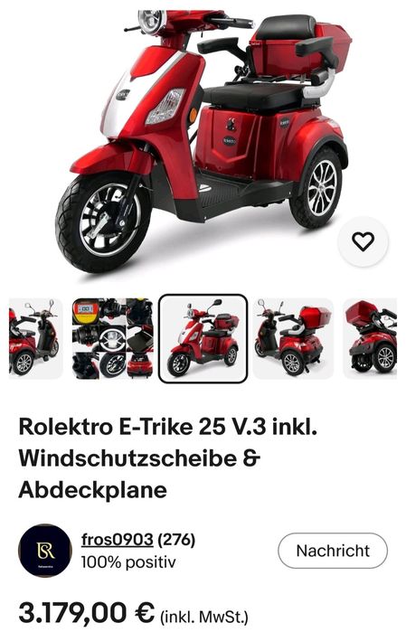 Scuter Electric  Rolektro