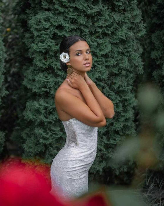 Rochie de mireasă Natalia Vasiliev – Alb – Mărime S