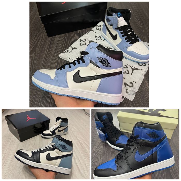 Adidasi Jordan 1 High University Blue|Royal|All Star Jordan 1 Unisex