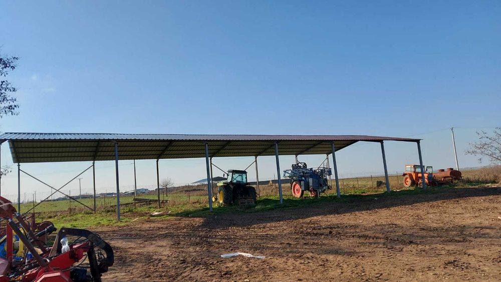 Structuri metalice, hale agricole, depozite, garaje , service, saivane