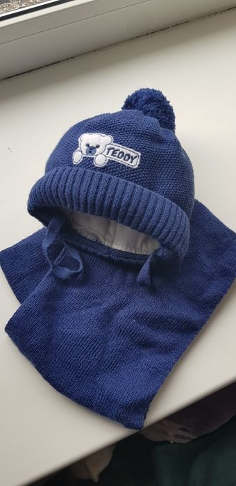 Детские демисезонная и зимняя шапочки