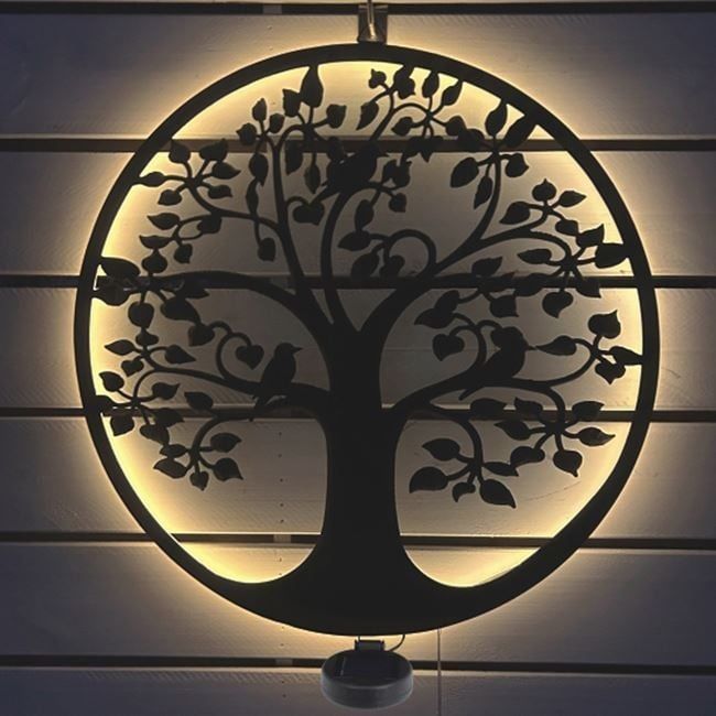 Соларна декорация "Дървото на живота"
