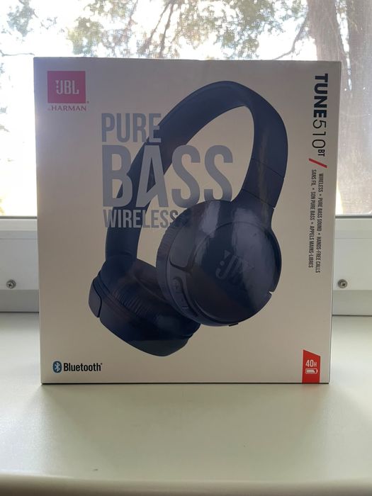 Наушники JBL синие