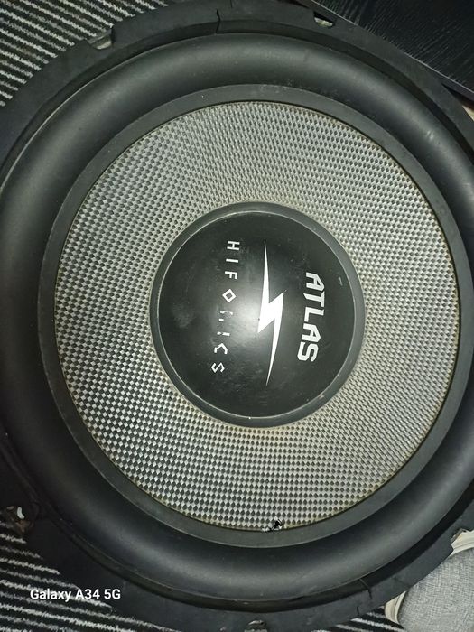 Difuzor subwoofer Hifonics atlas Asx15  preț fix,are 18 kg