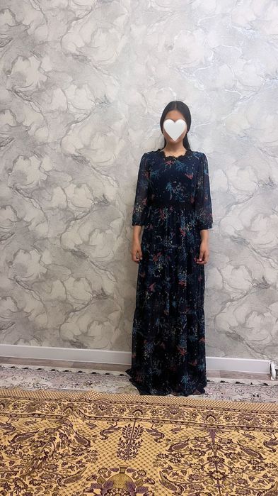 Платье женское, длинное