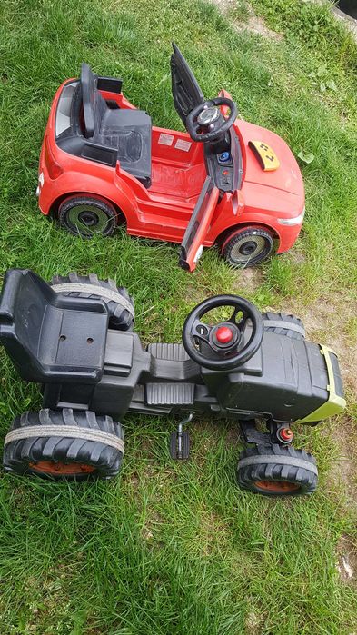 Кола детска ел 110 лв. акумулатор за смяна трактор с педали