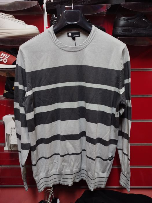 Оригинален тънък пуловер G-Star Raw Irregular XXL блуза фланела суичър