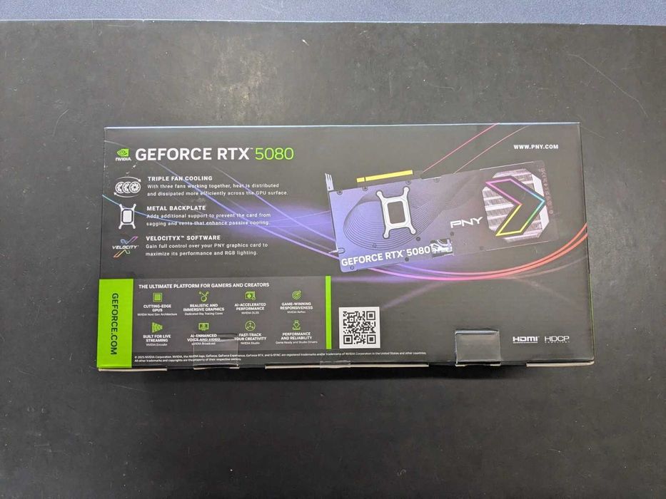 Видеокарта RTX 5080