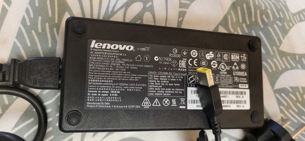 Lenovo 170W Incarcator 20V-8.5A fuctional