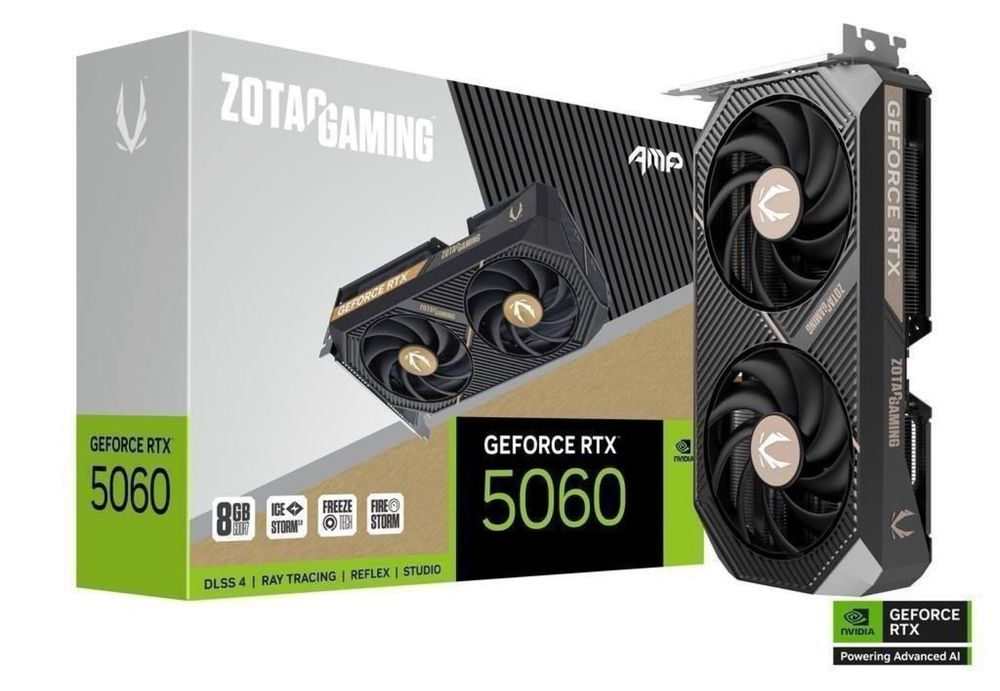 RTX 5060 8gb Zotac gaming