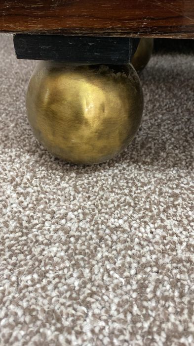 Set Art Deco de 4 piese (bufet, vitrina, biblioteca si comoda)