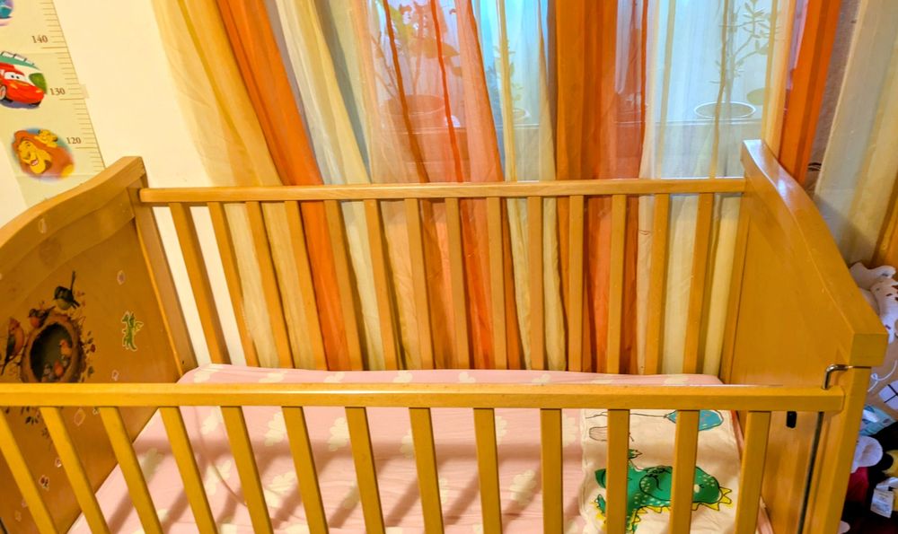 Vindem pătuțul nostru.