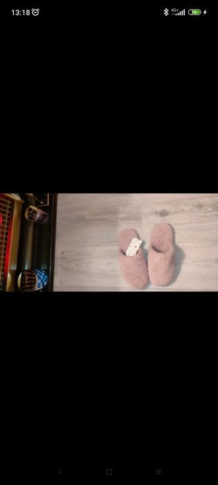 Papuci de casă din pluș, diferite culori, îmblăniți interior, 36-37-38
