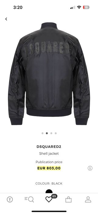 Dsquared2 bomber biker jacket