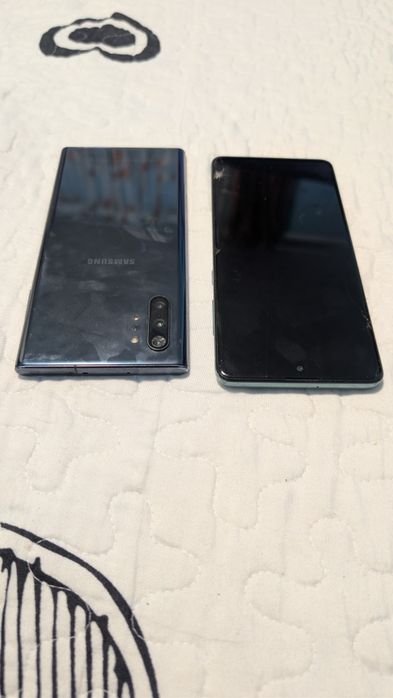 Samsung A71 Samsung note 10 plus