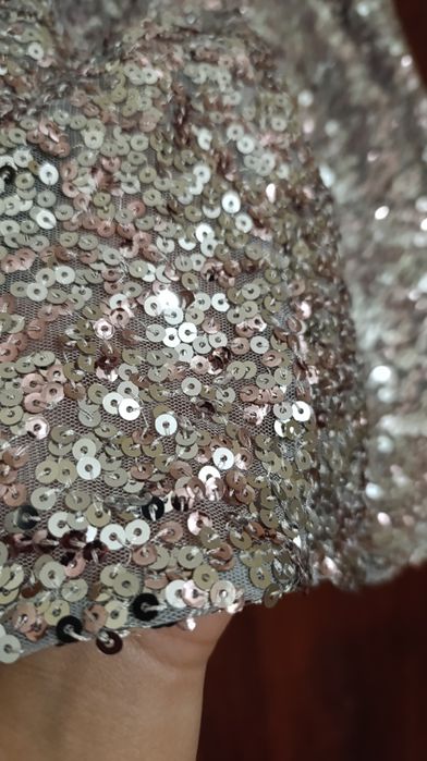 Нарядная юбка с блестками