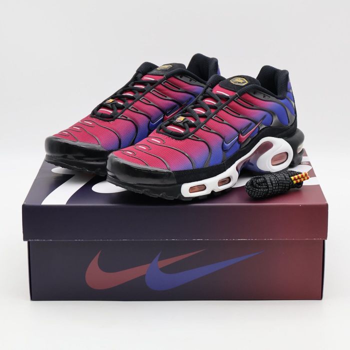 !ПРОМО! FC Barcelona x Nike Air Max Plus 'TN' | Patta | + КУТИЯ