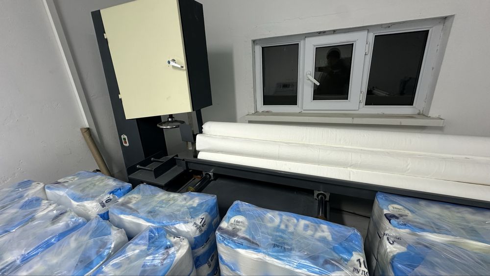 Станок для производства туалетный бумаги